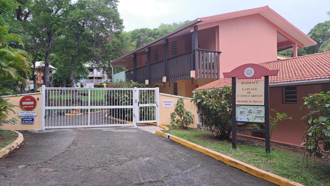 Studio Plage De L'Anse Caritan Sainte-Anne Exterior foto